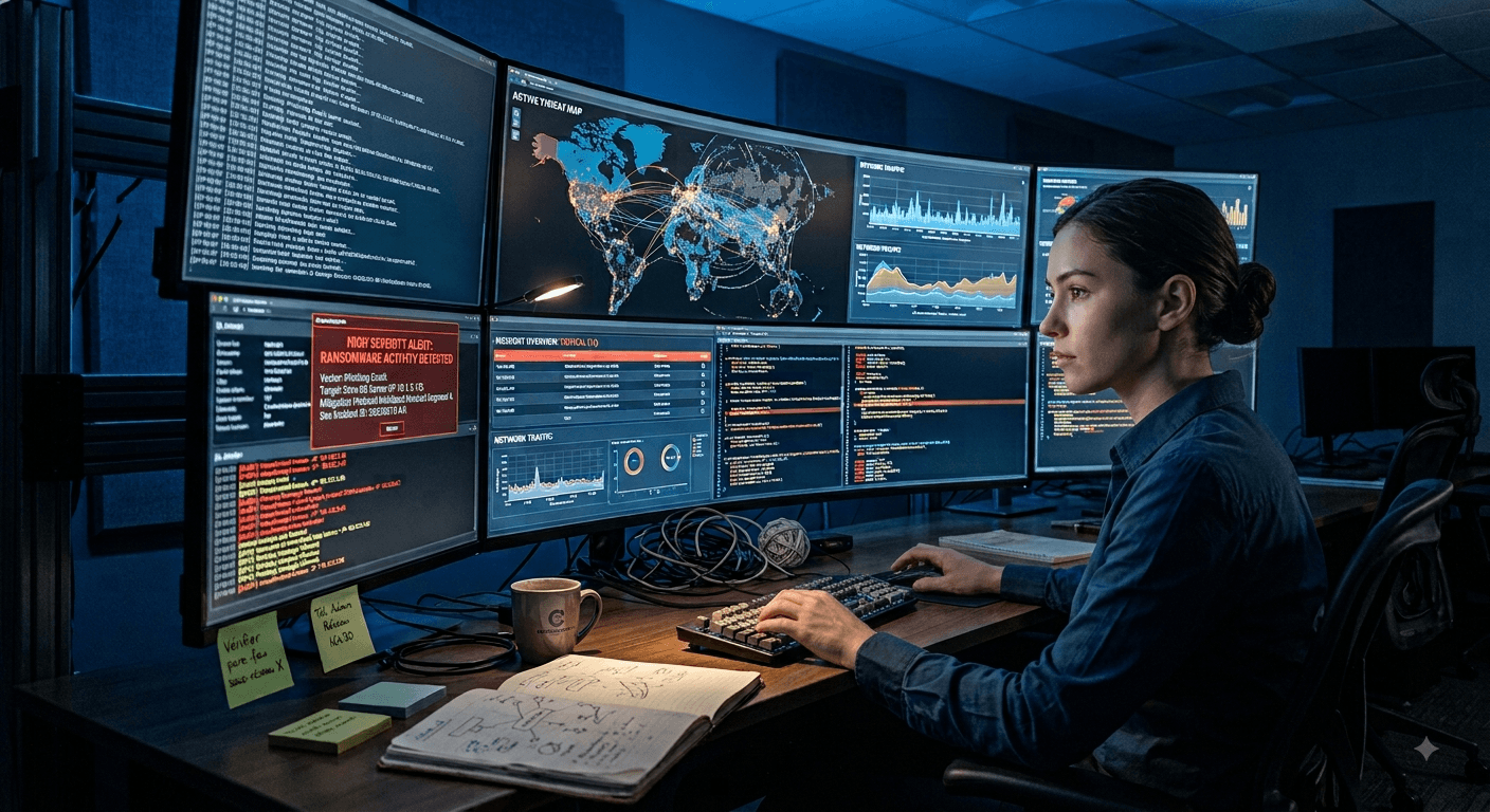 Lucchetto digitale che rappresenta la protezione informatica